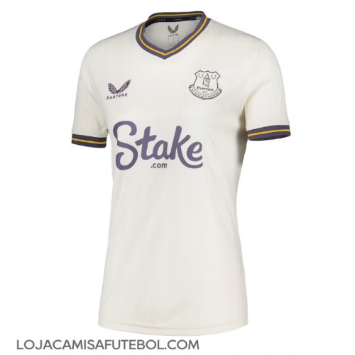 Camisa de Futebol Everton Equipamento Alternativo Mulheres 2024-25 Manga Curta